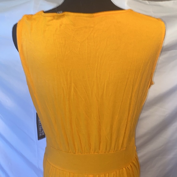 NWT Ny&c Light orange maxi dress large NY & CO - Picture 10 of 14